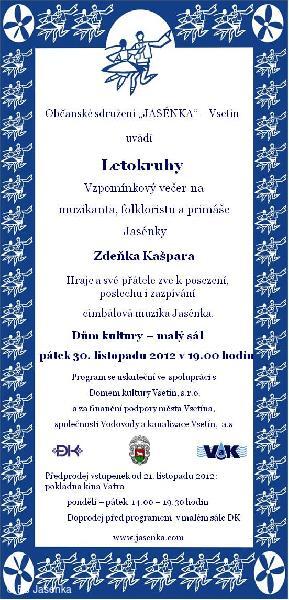 Jasénka, folklorní soubor